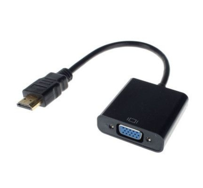 REAL-EL Перехідник HDMI to VGA 0.15m REAL-EL (EL123500020)