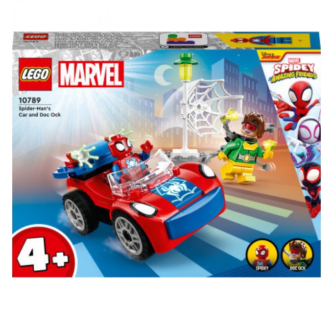 Конструктор LEGO Marvel Людина-Павук і Доктор Восьминіг 48 деталей (10789)