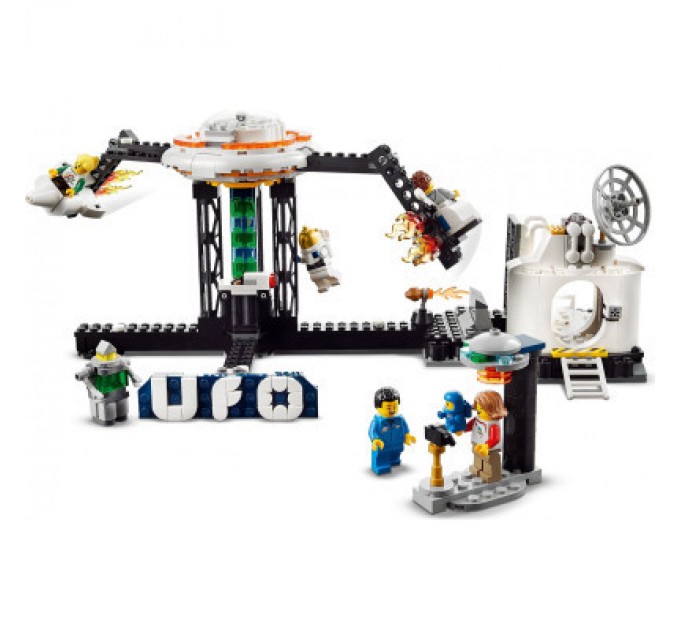 LEGO Конструктор LEGO Creator Космічні гірки 874 деталі (31142)