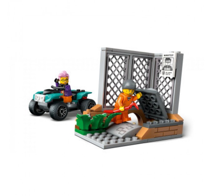 Конструктор LEGO City Пересувна поліцейська криміналістична лабораторія 674 деталей (60418)