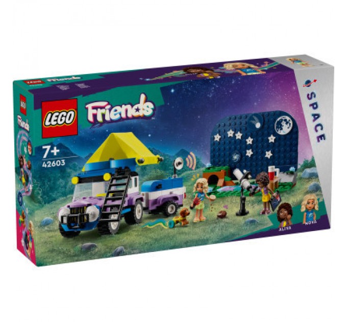 Конструктор LEGO Friends Кемпінговий автомобіль для спостереження за зірками 364 деталей (42603)