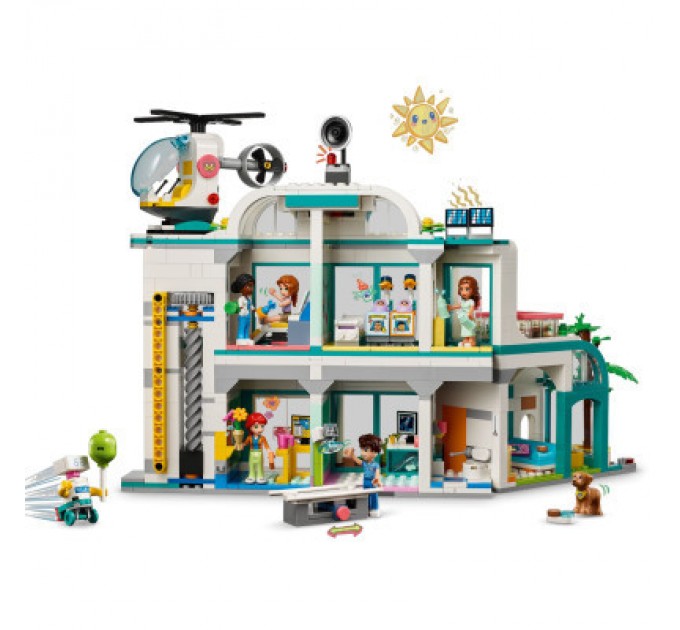LEGO Конструктор LEGO Friends Лікарня в Хартлейк-Сіті 1045 деталей (42621)