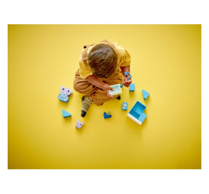 Конструктор LEGO DUPLO My First Повсякденні процедури: Час приймати ванну 15 деталей (10413)