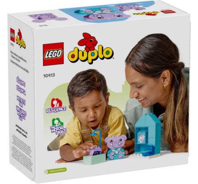 Конструктор LEGO DUPLO My First Повсякденні процедури: Час приймати ванну 15 деталей (10413)