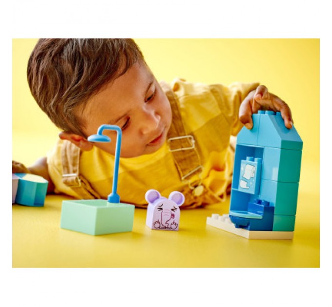 Конструктор LEGO DUPLO My First Повсякденні процедури: Час приймати ванну 15 деталей (10413)