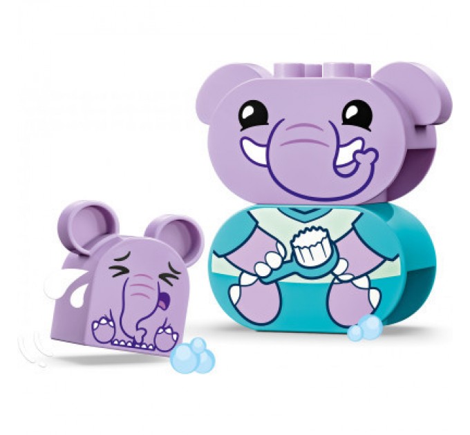 Конструктор LEGO DUPLO My First Повсякденні процедури: Час приймати ванну 15 деталей (10413)
