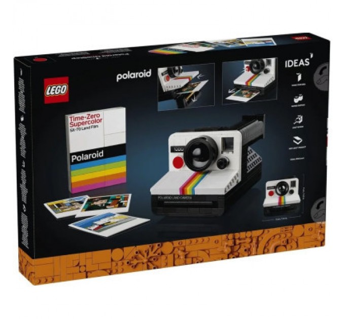 LEGO Конструктор LEGO Ideas Фотоапарат Polaroid OneStep SX-70 516 деталей (21345-)