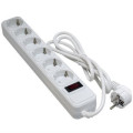 Patron Мережевий фільтр живлення Patron 5m (SP-1065W), 6 розеток White (EXT-PN-SP-1065W)