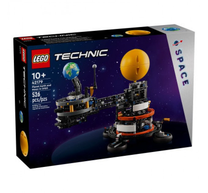 Конструктор LEGO Technic Земля та Місяць на орбіті 526 деталей (42179)