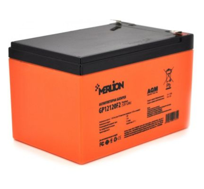 Merlion Батарея до ДБЖ Merlion 12V-12Ah PREMIUM (GP12120F2PREMIUM)