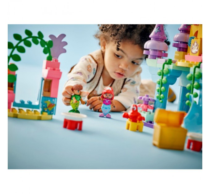 Конструктор LEGO DUPLO Disney Чарівний підводний палац Аріель (10435)