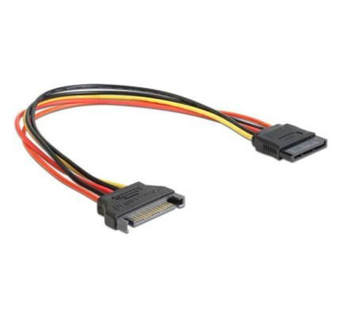 Cablexpert Кабель живлення Cablexpert SATA power extention 0.3 м (CC-SATAMF-01)