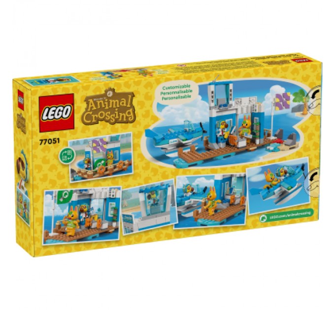 Конструктор LEGO Animal Crossing Літайте з Dodo Airlines (77051)