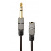 Cablexpert Перехідник 6.35мм M / F 3.5 мм Cablexpert (A-63M35F-0.2M)