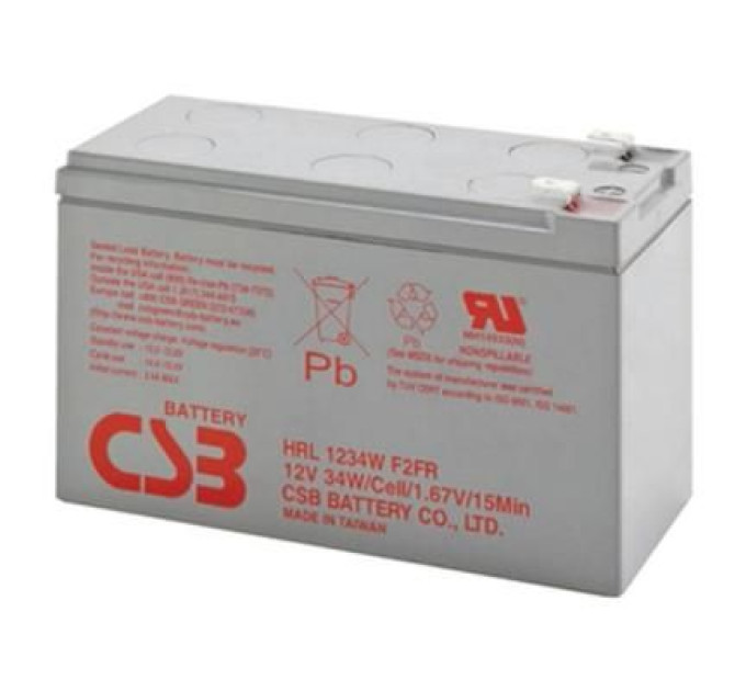 Hitachi Батарея до ДБЖ CSB 12В 9Ач (HRL1234WF2FR) (HRL1234WF2FR)