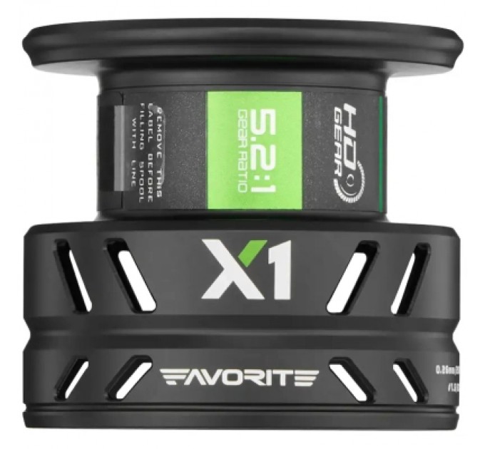 Favorite Котушка Favorite X1 2500 (X1252) 5.21 9+1BB (1693.51.42)