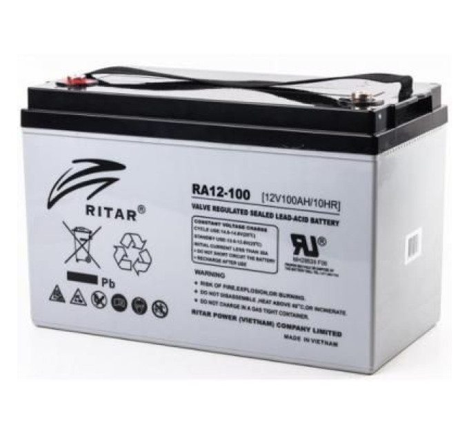Ritar Батарея до ДБЖ Ritar AGM RA12-100, 12V-100Ah (RA12-100)