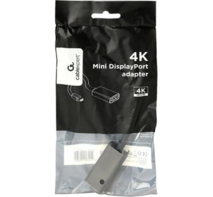Cablexpert Перехідник Mini DisplayPort to DisplayPort Cablexpert (A-mDPM-DPF4K-01)