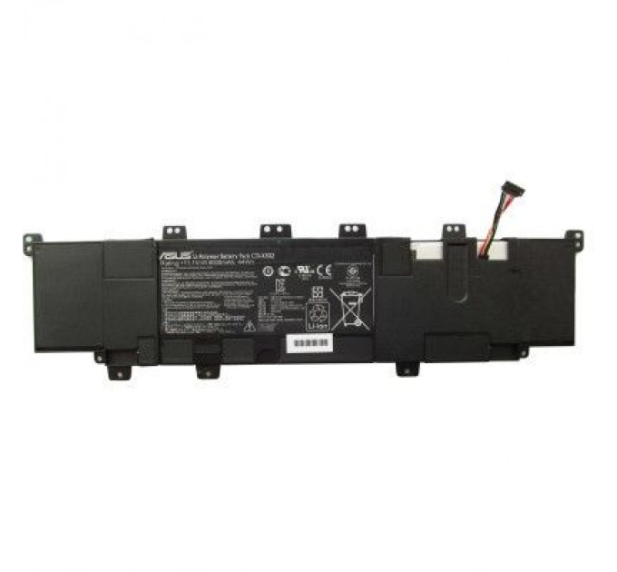 ASUS Акумулятор до ноутбука ASUS PU500 C31-X502, 4000mAh (44Wh), 3cell, 11.1V, Li-ion, черная (A47341)