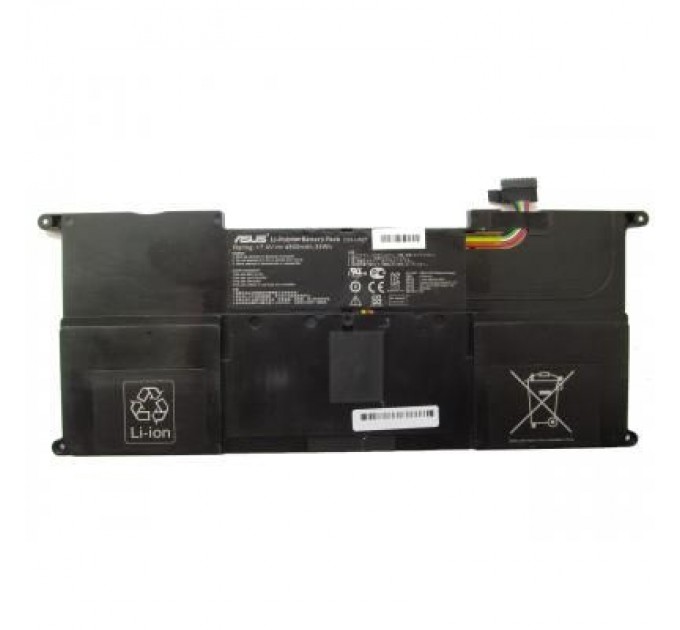 ASUS Акумулятор до ноутбука ASUS UX21A C23-UX21, 4800mAh (35Wh), 6cell, 7.4V, Li-Pol, черная, (A47180)
