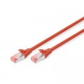 Digitus Патч-корд 0.5м, CAT 6 S-FTP, AWG 27/7, LSZH, red Digitus (DK-1644-005/R)