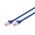 Digitus Патч-корд 10м, CAT 6 S-FTP, AWG 27/7, LSZH, blue Digitus (DK-1644-100/B)