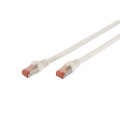 Digitus Патч-корд 1м, CAT 6 S-FTP, AWG 27/7, LSZH, white Digitus (DK-1644-010/WH)