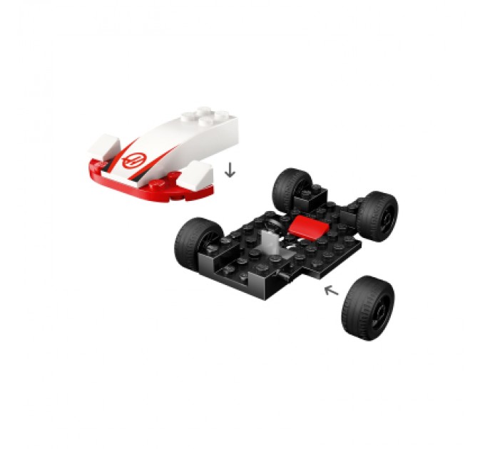 Конструктор LEGO City Автомобілі для перегонів F1 команд Williams Racing та Haas F1 (60464)