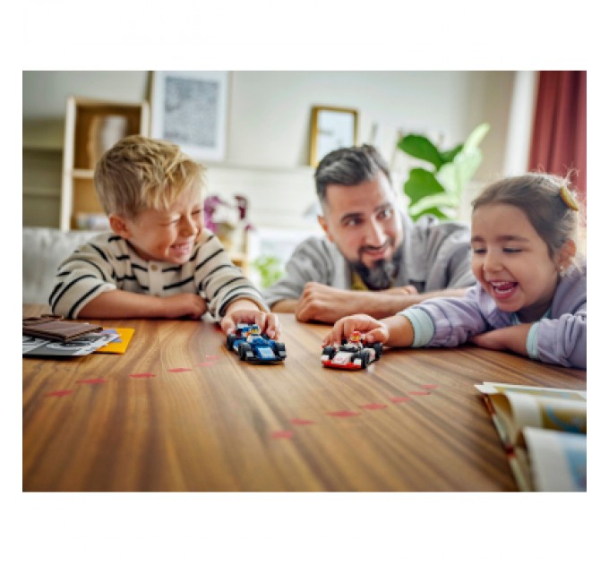 Конструктор LEGO City Автомобілі для перегонів F1 команд Williams Racing та Haas F1 (60464)