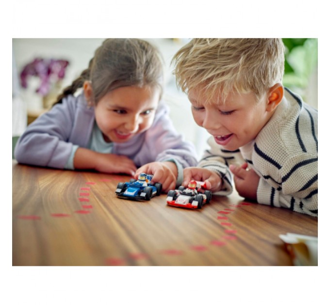 Конструктор LEGO City Автомобілі для перегонів F1 команд Williams Racing та Haas F1 (60464)