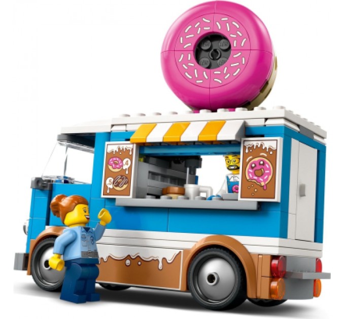 Конструктор LEGO City Вантажівка з пончиками (60452)