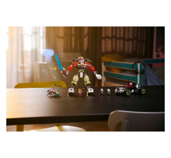 Конструктор LEGO DREAMZzz Робот-тигр Купера та Хот-род авто Зеро (71497)