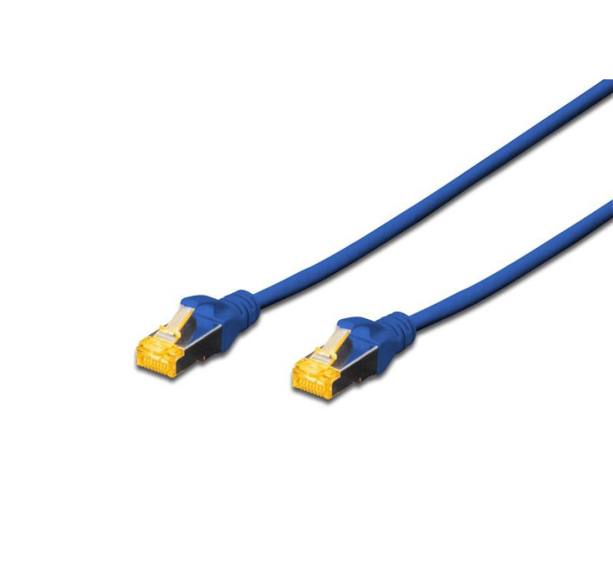 Digitus Патч-корд 0.5м, CAT 6a S-FTP, AWG 26/7, Cu, LSZH, blue Digitus (DK-1644-A-005/B)
