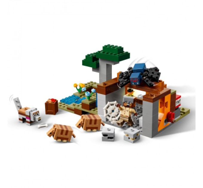 Конструктор LEGO Minecraft Шахтна експедиція Броненосець (21269)