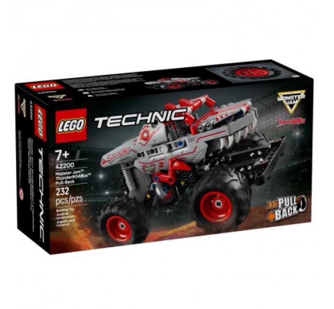 Конструктор LEGO Technic Monster Jam ThunderROARus з інерційним двигуном (42200)
