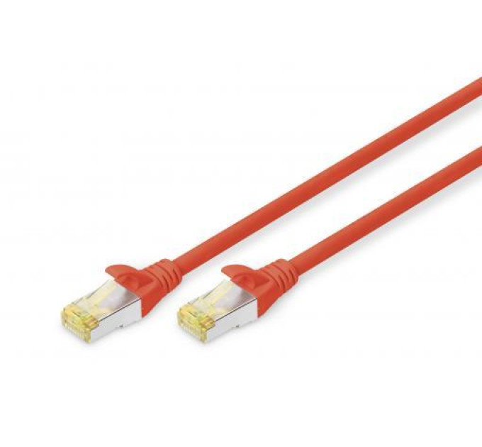 Digitus Патч-корд 0.5м, CAT 6a S-FTP, AWG 26/7, Cu, LSZH, red Digitus (DK-1644-A-005/R)