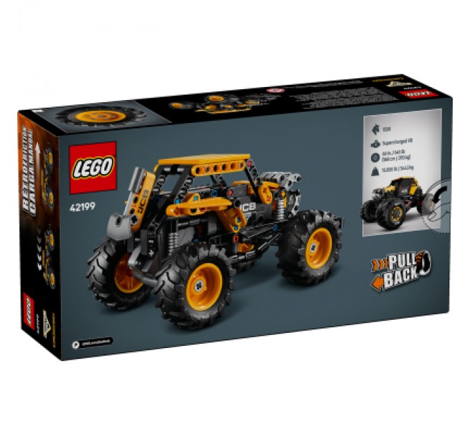 Конструктор LEGO Technic Monster Jam DIGatron з інерційним двигуном (42199)