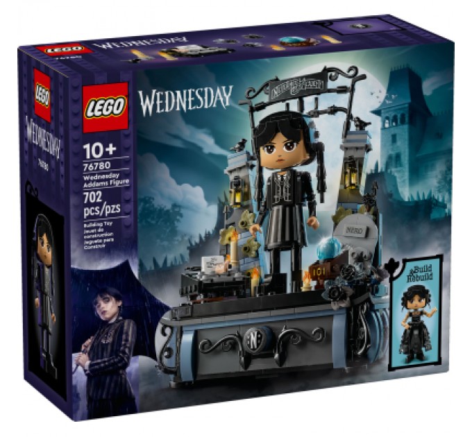 LEGO Конструктор LEGO Wednesday Фігурка Венздей Аддамс (76780)