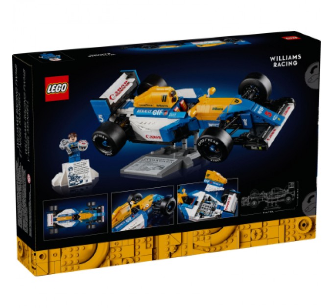 Конструктор LEGO Icons Williams Racing FW14B і Найджел Менселл (10353)
