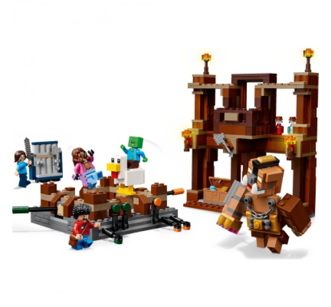 Конструктор LEGO Minecraft Бійцівський ринг у лісовому маєтку (21272)