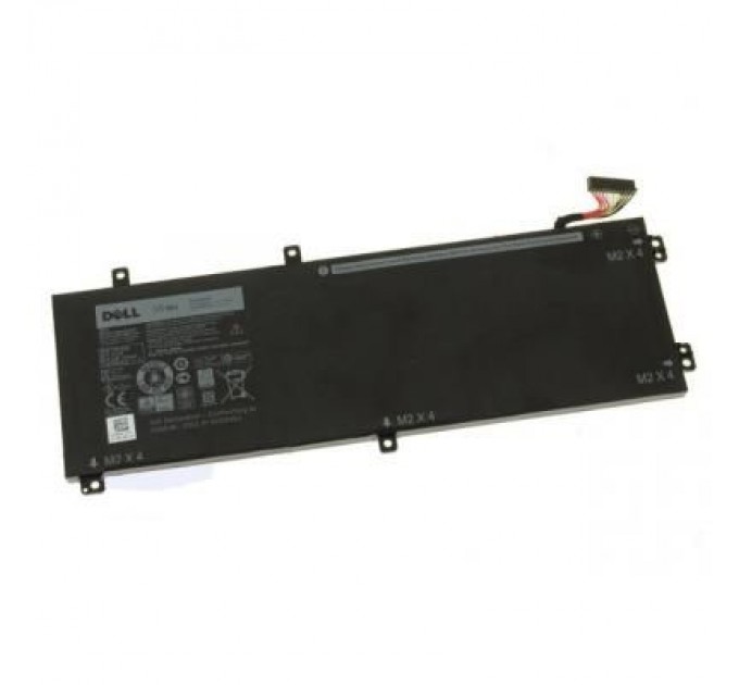 Dell Акумулятор до ноутбука Dell XPS 15-9550 (short) RRCGW, 56Wh (4666mAh), 3cell, 11.4V, Li- (A47375)