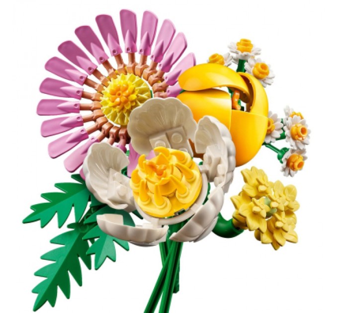 Конструктор LEGO Botanicals Мініатюрний сонячний букет (10347)