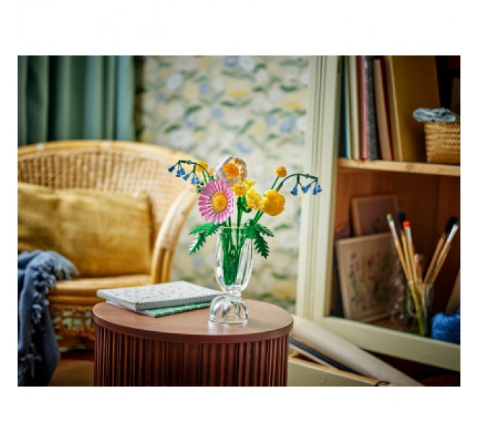 Конструктор LEGO Botanicals Мініатюрний сонячний букет (10347)