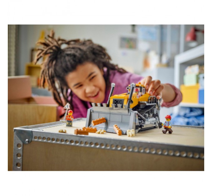 Конструктор LEGO City Жовтий бульдозер (60466)