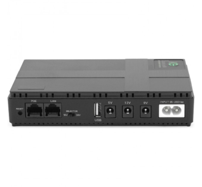 Green Wave Пристрій безперебійного живлення Green Wave UPS-36W DC1036P-8