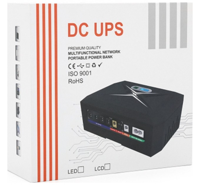 Green Wave Пристрій безперебійного живлення Green Wave UPS-60W DCP-60W-20