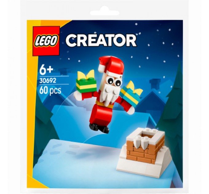 Конструктор LEGO recruitment Creator Різдвяні забави з димарем із Сантою (30692)