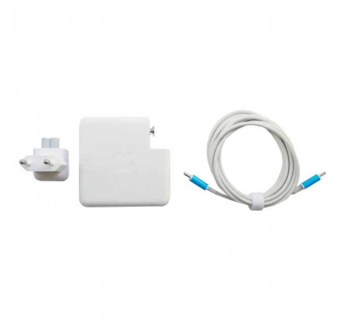 Блок живлення до ноутбуку AlSoft Apple A2166 96W 20.5V/4.7A, 15V/3A, 9V/3A, 5.2V/3A, USB type-C (A40377)