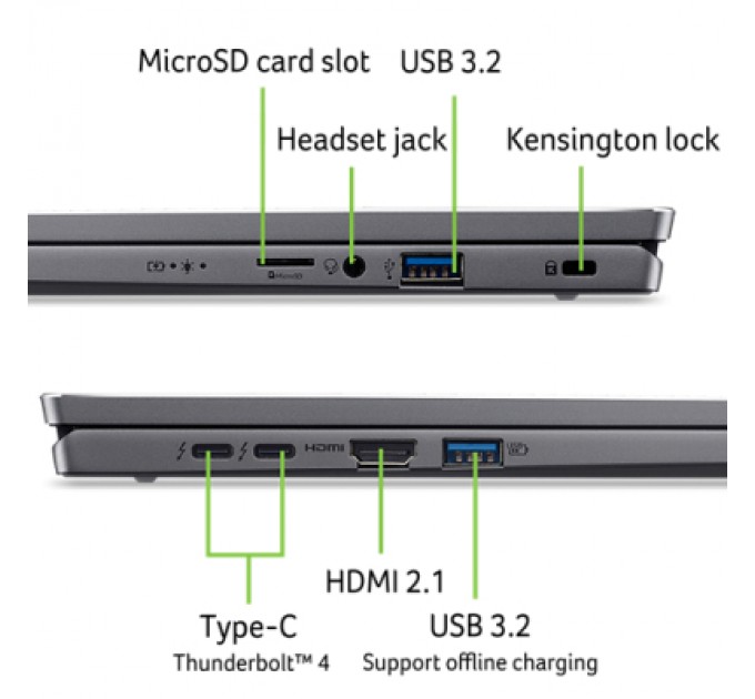 Ноутбук Acer Swift Go 16 SFG16-72-53VK (NX.KYAEU.001)