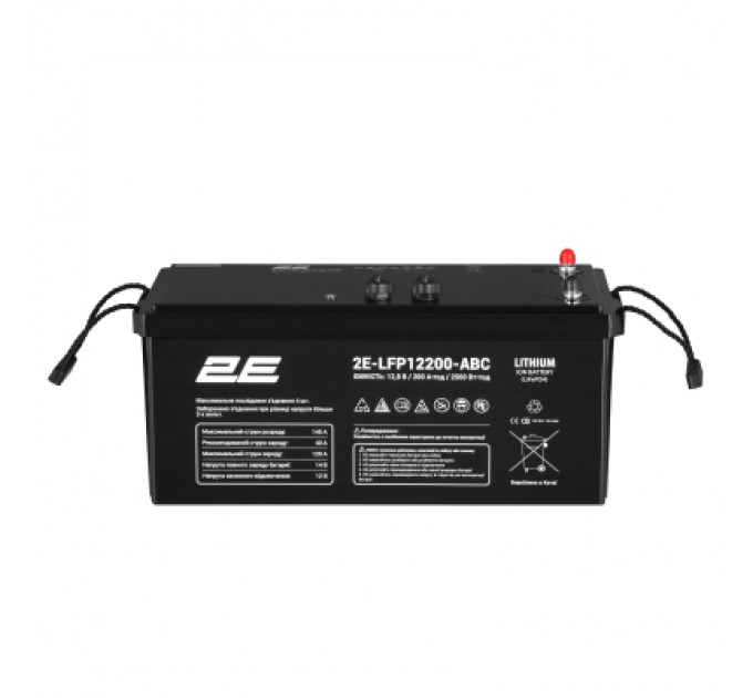 2E Батарея LiFePo4 2E 12V-200Ah, ABC 4S (2E-LFP12200-ABC)